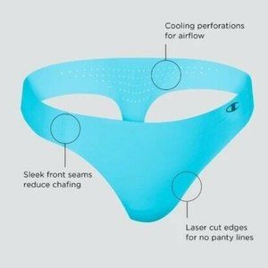 Champion NWT NEW Laser Cut Thong L Vapor Vents